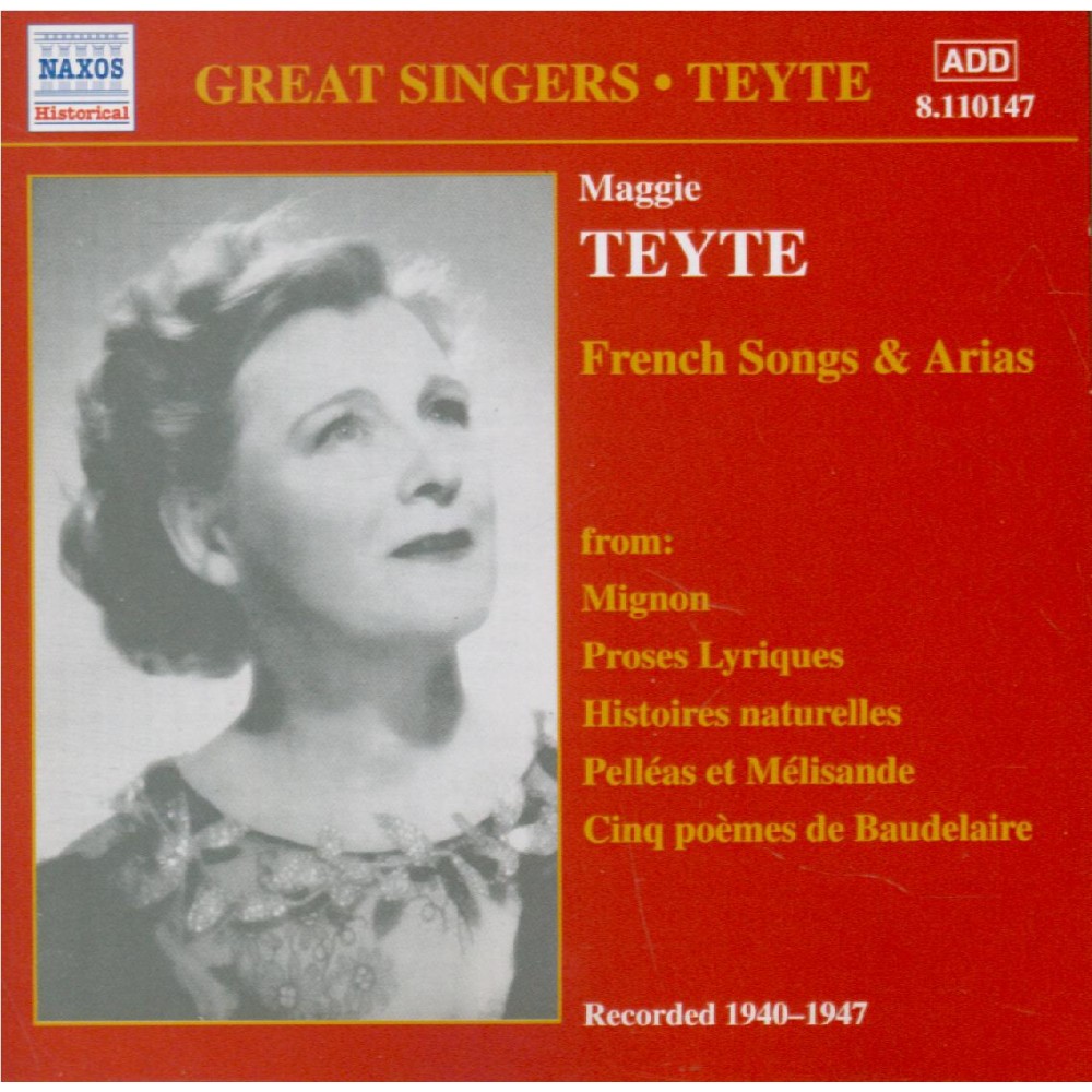 Airs et chants de Ravel, Hahn, Chausson, Debussy